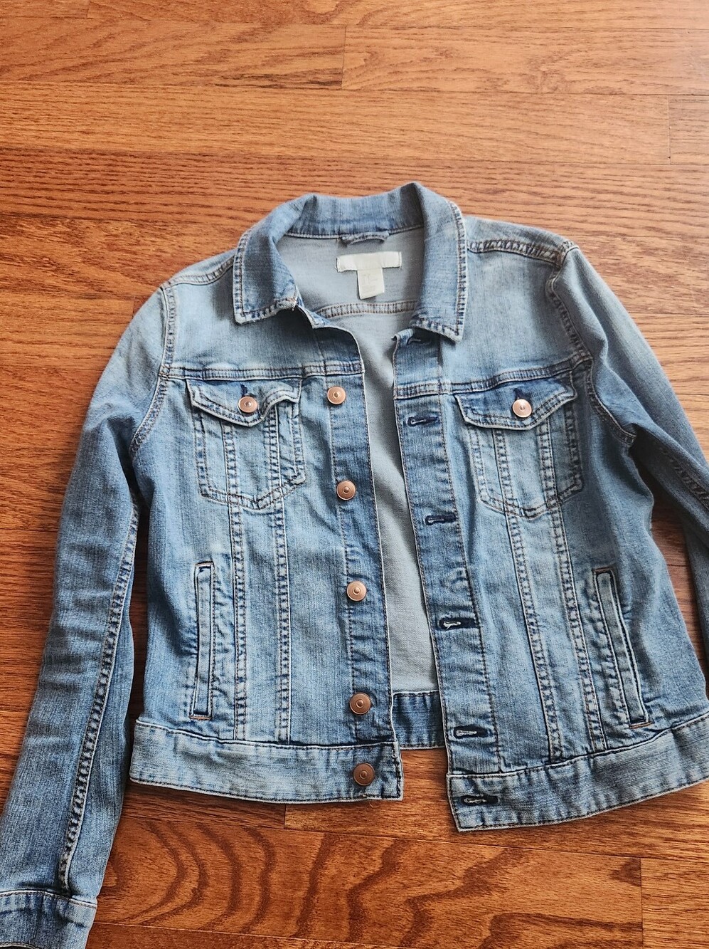 Cropped Denim Jacket